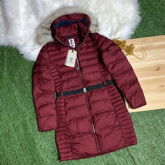 TIMBERLAND WOMEN'S LONG QUILTED JACKET - Picture 3 of 8